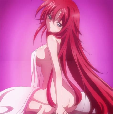 Rias Gremory High School Dxd Highres Stitched Third Party Edit 10s 1girl Ass Blue Eyes