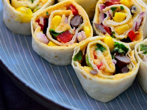 Healthy Recipes Vegan Mexican Tortilla Roll Ups Recipe