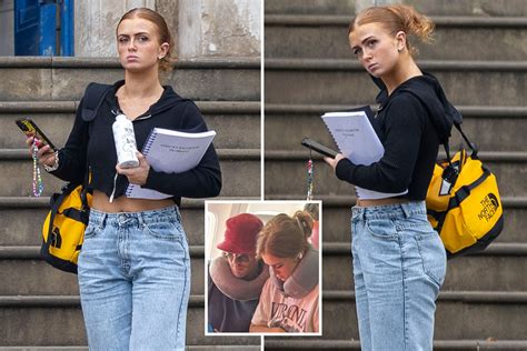 Maisie Smith Looks Downcast After Romantic Holiday With New Boyfriend