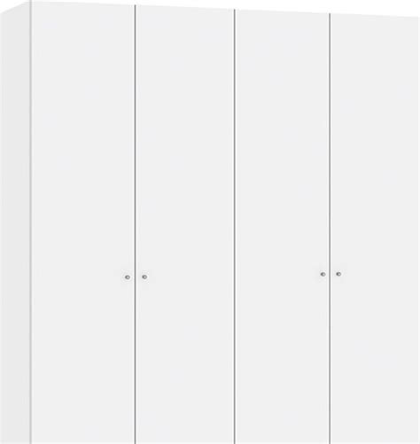 Beter Bed Switchline Kledingkast Draaideurkast 202x220x58 5 Cm Premium Wit Bol Com