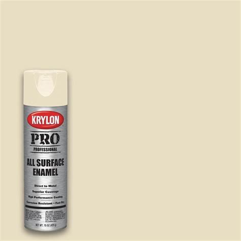 Krylon Professional Gloss Almond Spray Paint Actual Net Contents 15