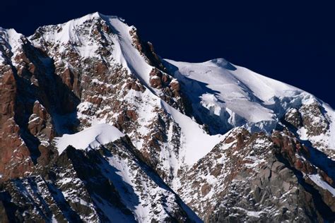 November light on Mont Blanc summit : Photos, Diagrams & Topos : SummitPost