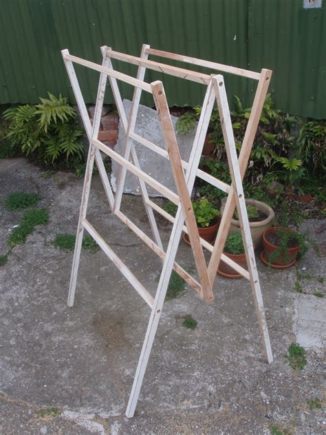 Discover plastic clothes horse collection by bica! Recycled wood folding clothes drying rack | Felt