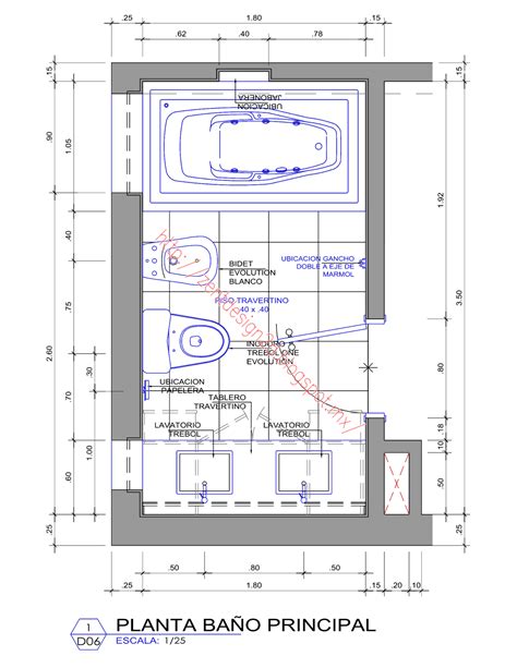 Bathroom Dimension BaÑos Zent Design 2d