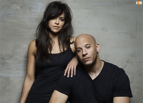 In a video posted on the actor's instagram page friday, she embraces him and praises him for his support of strong women. Michelle, Diesel, Rodriguez, Vin