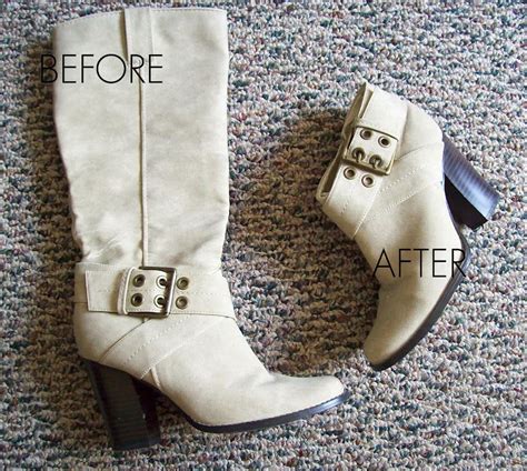 Easy Boot Makeover Not Feeling Those Knee High Boots Turn Them Into
