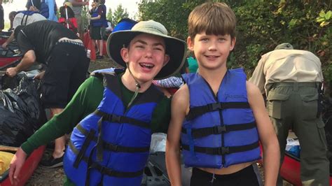 Boy Scouts Canoe Trip Wisconsin River Youtube
