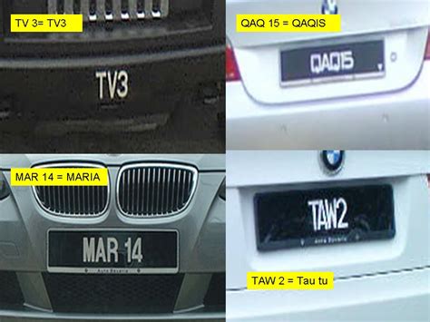 Nombor plat kenderaan malaysia merupakan plat nombor yang perlu dipamerkan semua kenderaan bermotor. Fire Starting Automobil: Nombor Plat Kenderaan