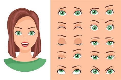 Eye Expressions Stock Illustration Download Image Now Istock