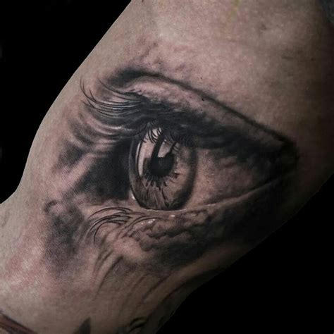 Another Niki Norberg Eye Unreal Realistic Eye Tattoo Reflection