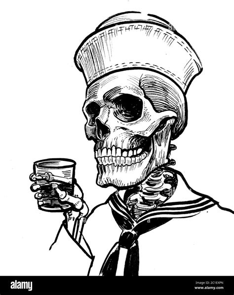 Alcoholic Skeleton Cut Out Stock Images And Pictures Alamy