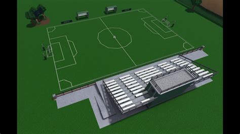 Bloxburg Soccer Field Re Release Youtube