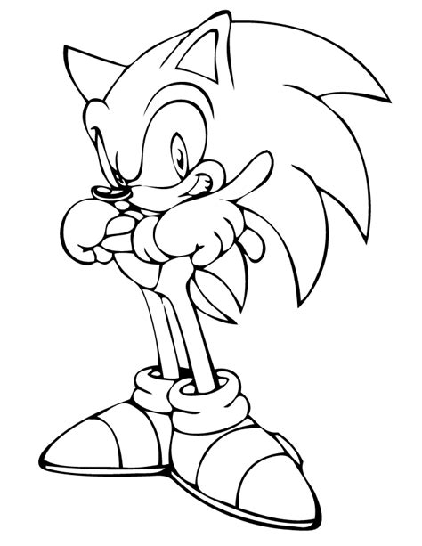 Sonic Dibujos Para Colorear