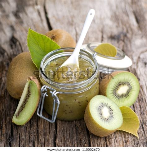 Kiwi Jam Stock Photo Edit Now 110002670