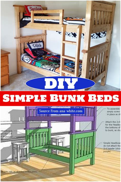 25 Free Diy Bunk Bed Plans You Can Build This Week