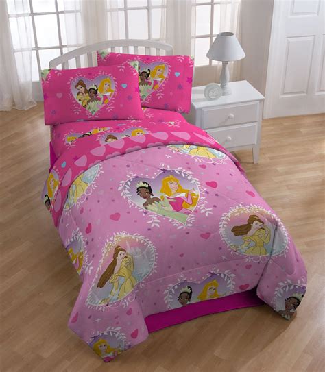 Disney cartoon frozen elsa bedding sets single twin size 2/3/4pc princess anna girls kids babys room decor 3d bed linens sheets. Buy Disney Princess Twin Size Reversible Super Soft Micro ...