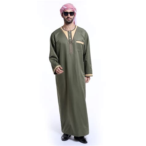 Mens Saudi 4 Styles Thobe Jubba Arab Robe Dishdasha Islamic Clothing Ebay