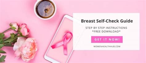 how to do breast cancer self check at home free pdf guide