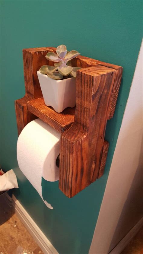 Awesome Pallet Tp Holder Toilet Paper Pallet Toilet