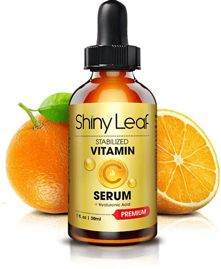 Shiny Leaf Vitamin C Serum For Brighter Blemish Free Skin