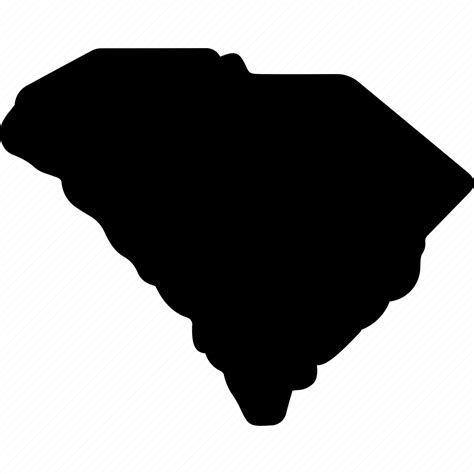 Carolina Map Border Country Division Political Province Icon
