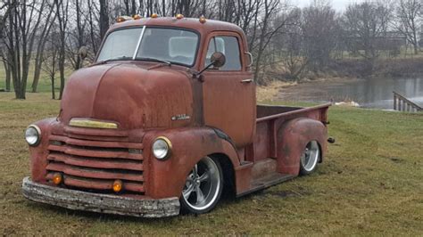 He let me know about it and went out of his way so now i had a running, driving old 1952 chevy truck. 1952 Chevy COE CAB OVER Pickup truck Air ride bagged ...