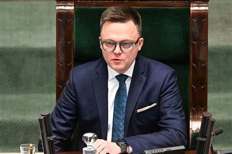 Sejm Szymon Hołownia Stracił Cierpliwość Sprzeciw Wobec Pana