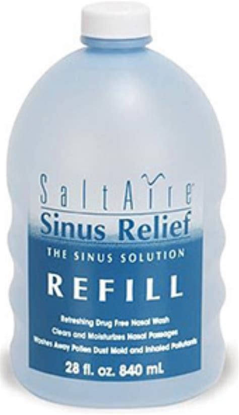 Saltaire Sinus And Allergy Relief Nasal Wash Refill 28 Oz