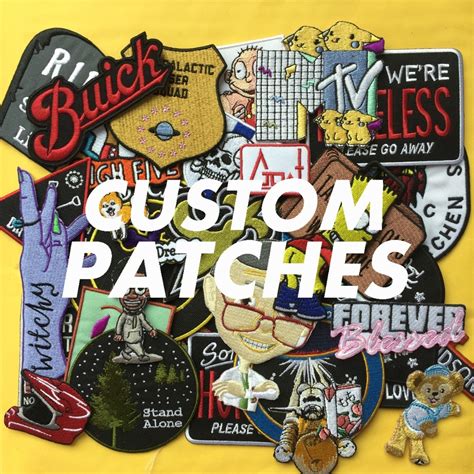 custom embroidery iron on hook patch diy personalized text patches for clothing jacket stickers