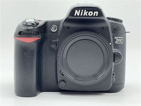 Nikon D80 Digital Slr Camera Body Only Black Used Ebay