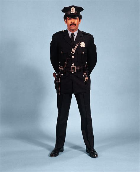 1970s African American Man Police Photograph By Vintage Images Fine