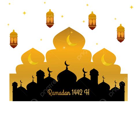 Ramadán Mes Hijriyah Png Ramadan Saludos Imágenes Vectoriales