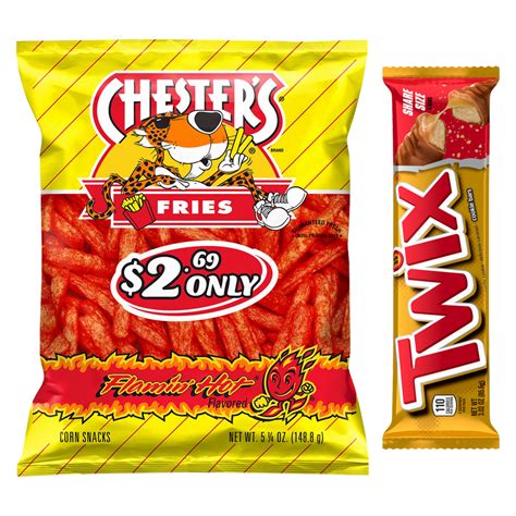 chester s flamin hot fries 5 25oz and nerds gummy clusters candy 5oz delivered in as fast as 15