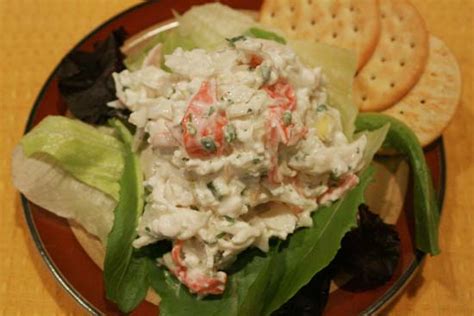 Filling, comforting, and really easy to make! Imitation Crab Salad Recipe Made With Cottage Cheese | Insightful Nana