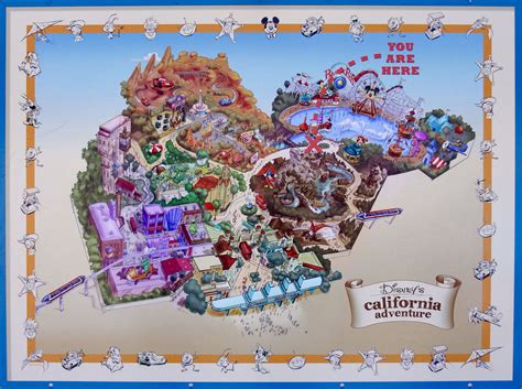 Disneyland park and disney california adventure park will reopen on april 30, 2021. Expansion Map for Disney's California Adventure Park | Flickr