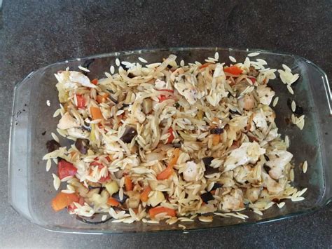 AH Maaltijdsalade orzo verspakket is het lekker