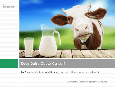 Does Dairy Cause Cancer The Health Sciences Academy — The Health Sciences Academy