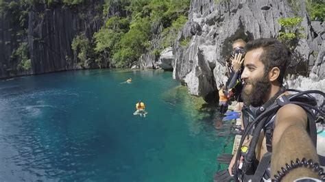 🏝barracuda Lake Coron Palawan 🏝 Scuba Diving Youtube