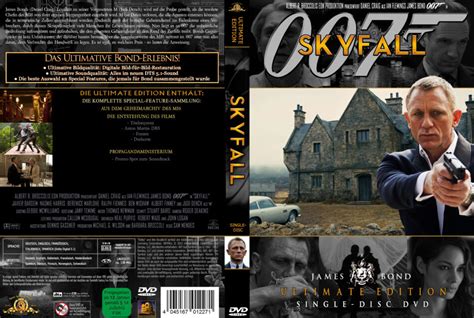 James Bond 007 Skyfall 2012 R2 German Custom Cover Dvdcovercom