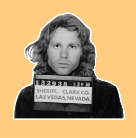 Jim Morrison The Doors Sticker Decal Etsy