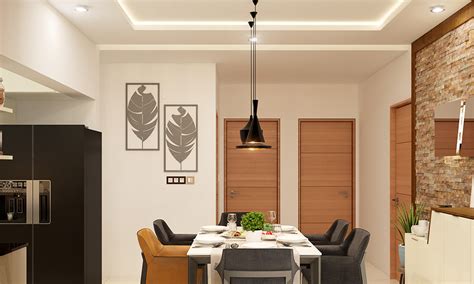 Ceiling Design For Living Room And Dining Area