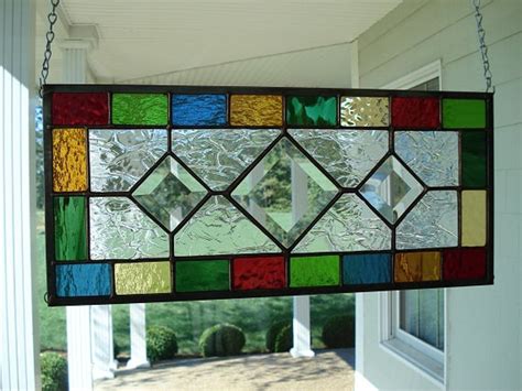 Stained Glass Window Panel Etsy In 2020 Stained Glass Panels