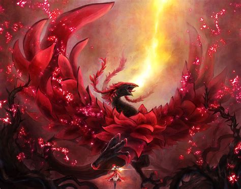 Epic Anime Dragon Wallpapers Top Free Epic Anime Dragon Backgrounds