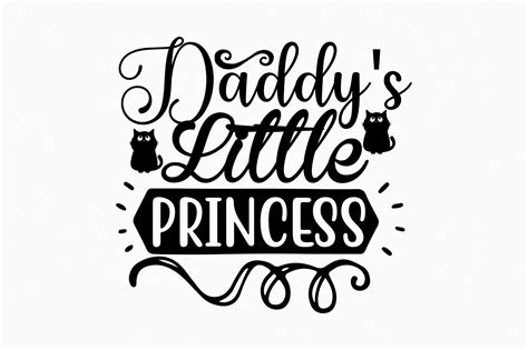 daddy s little princess graphic by designmaster · creative fabrica