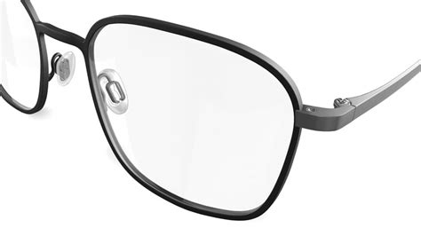 specsavers men s glasses titanium 112 black geometric metal titanium frame £129 specsavers uk