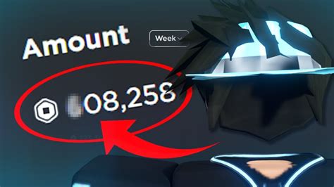 How Much Robux My Game Made In 1 Week Roblox Youtube