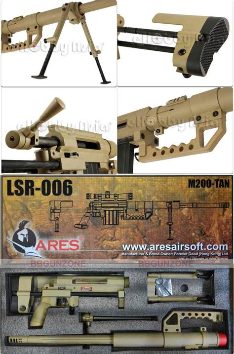 Ares M200 Spring Power Bolt Action Sniper Rifle Bbgunzone