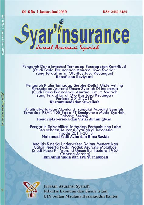 Maybe you would like to learn more about one of these? Contoh Jurnal Asuransi Syariah