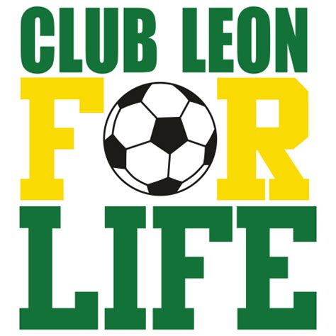 Club Leon For Life Svg Club Leon For Life Ball Logo Svg Club Leon