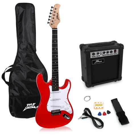 Best looking affordable electric guitar for beginners: PylePro - PEGKT15R - Musical Instruments - String & Wind ...